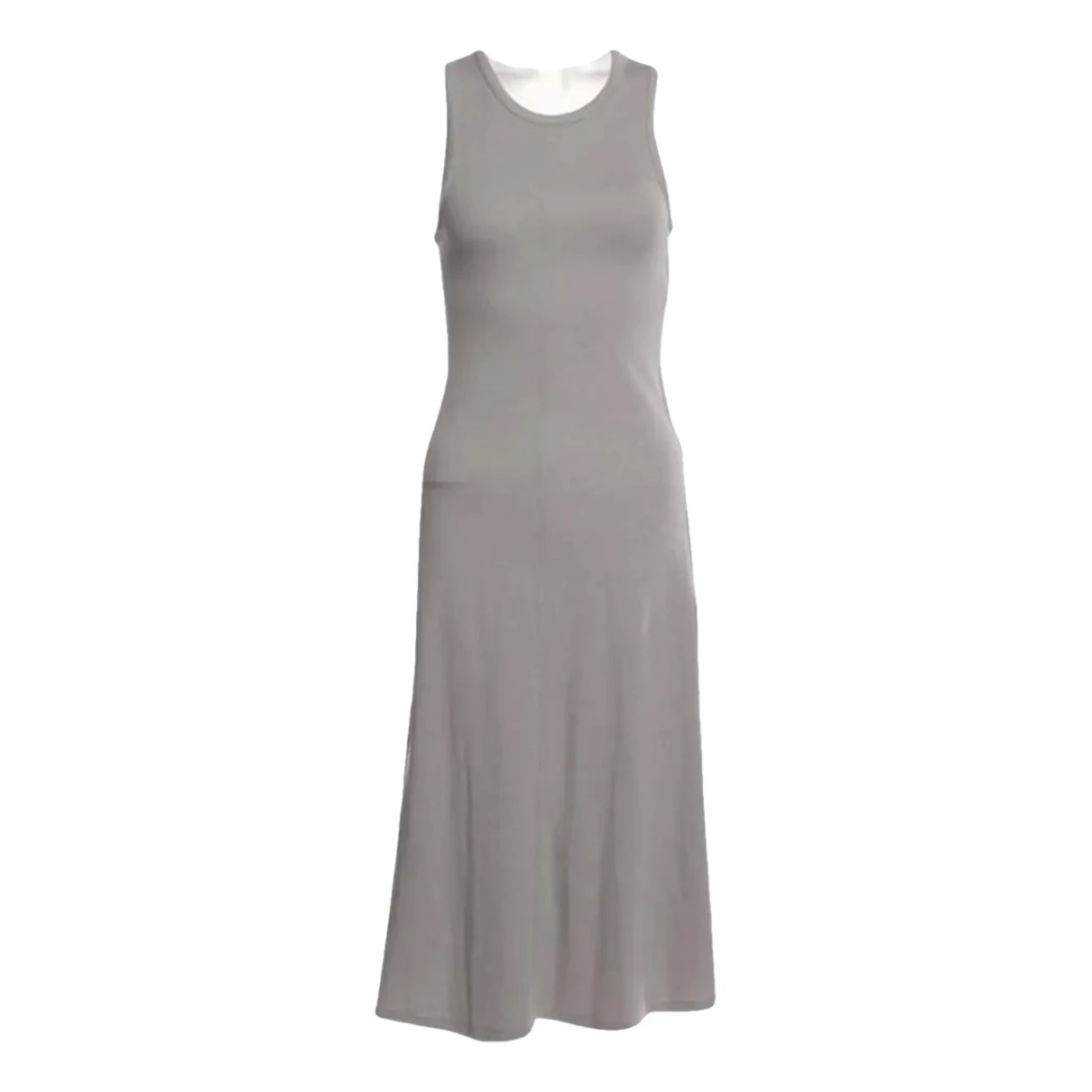 Pre-owned Lunya Mid-length Dress In Grey
