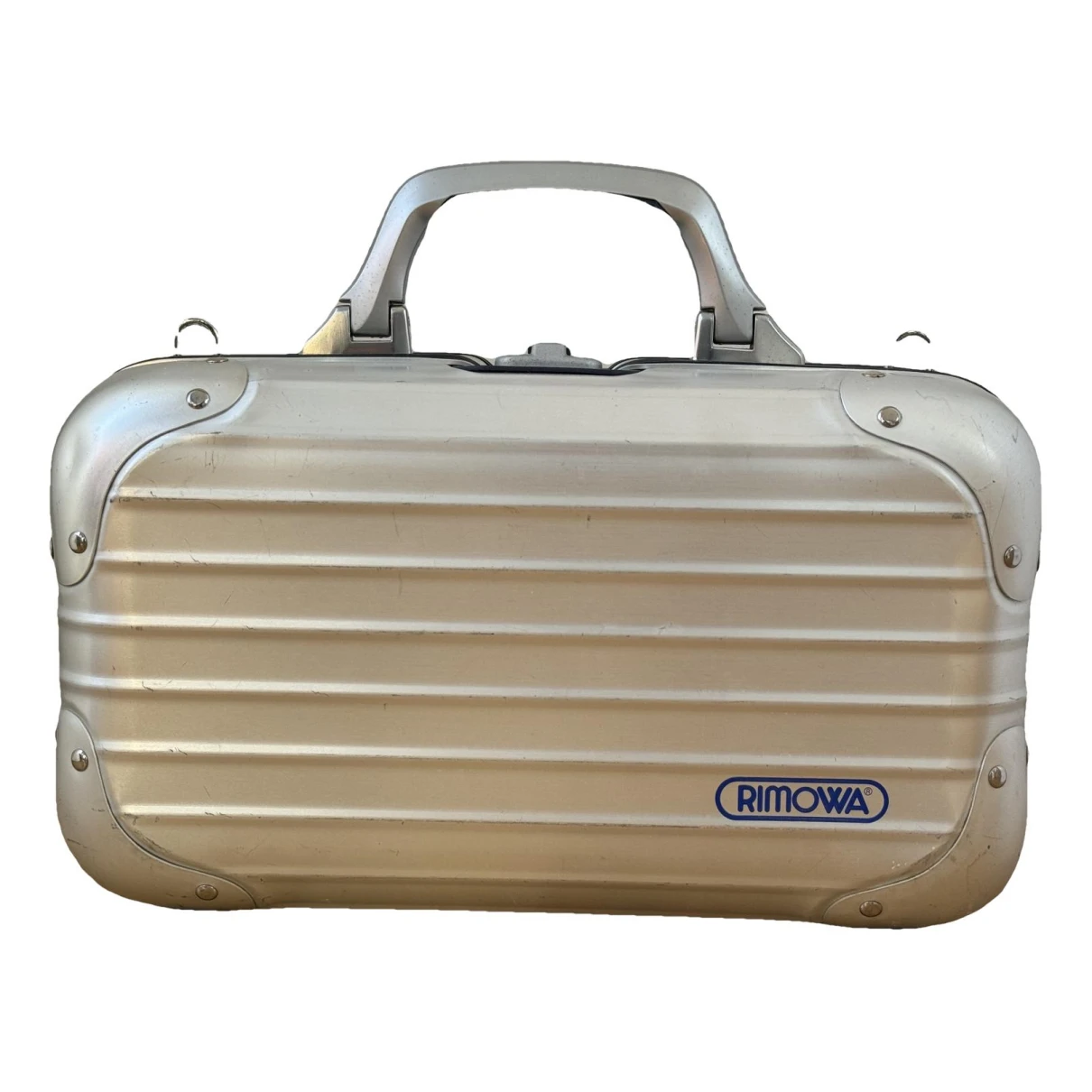 Pre-owned Rimowa Vanity Case In Silver