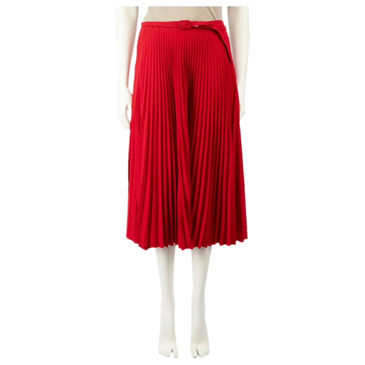 Pre-owned Prada Skirt In Red