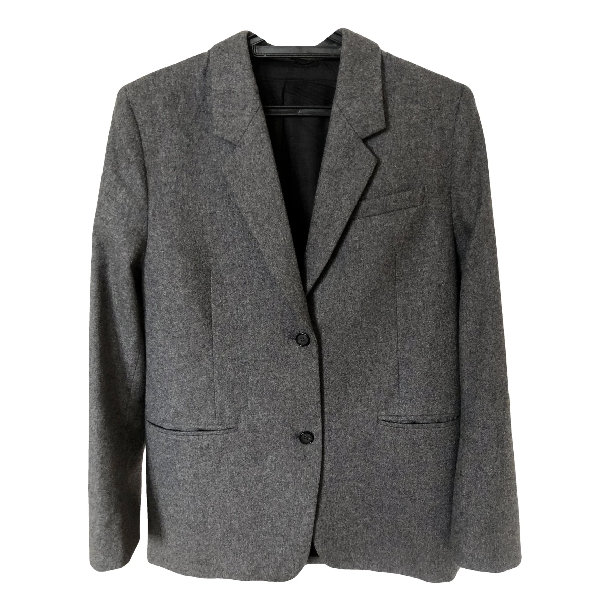 Pre-owned Totême Wool Blazer In Grey