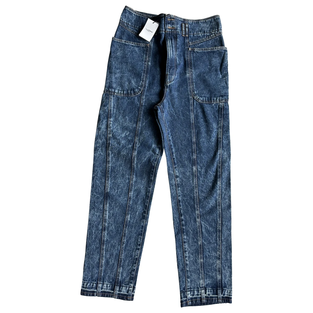 Pre-owned Isabel Marant Étoile Large Jeans In Blue