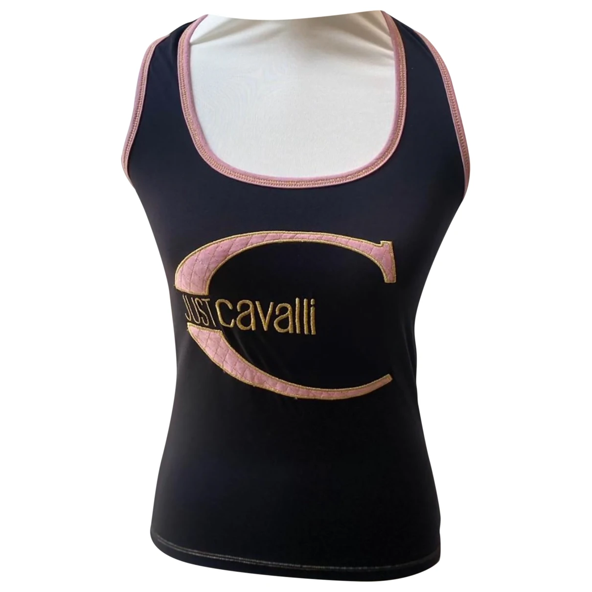 Pre-owned Just Cavalli Top In Pink