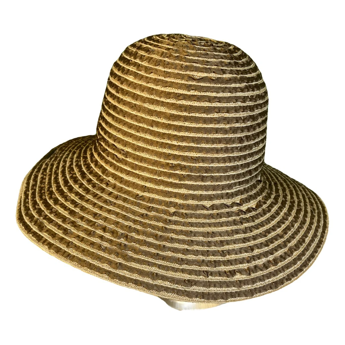Pre-owned Borsalino Hat In Camel