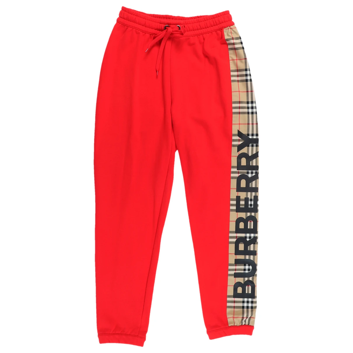 Pre-owned Burberry Trousers In Red