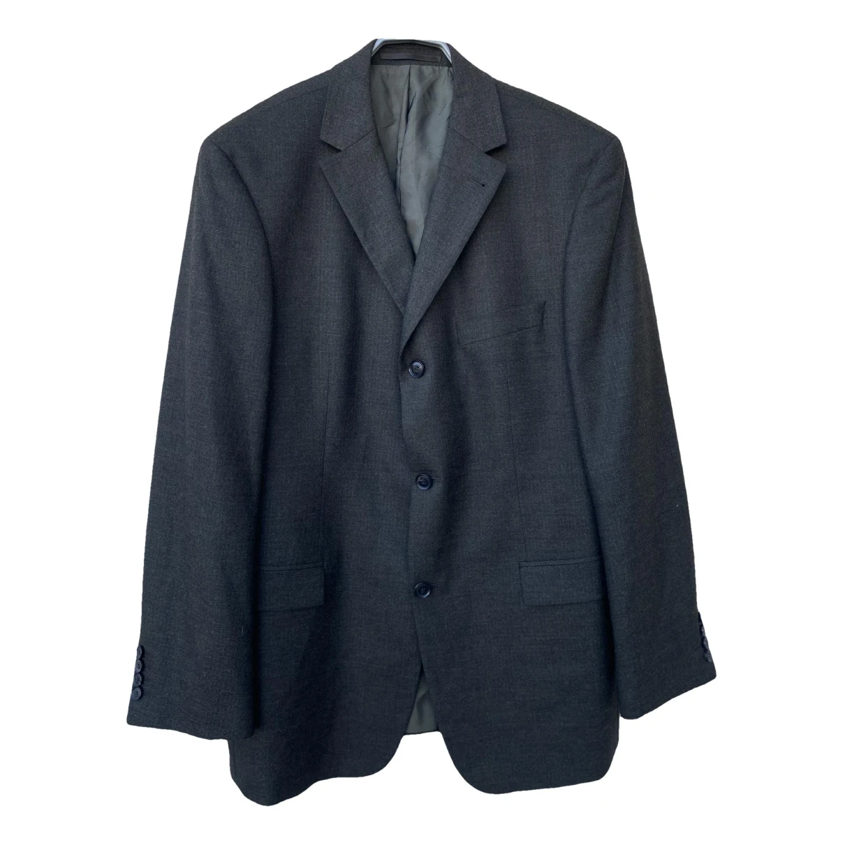 Pre-owned Loro Piana Wool Suit In Grey
