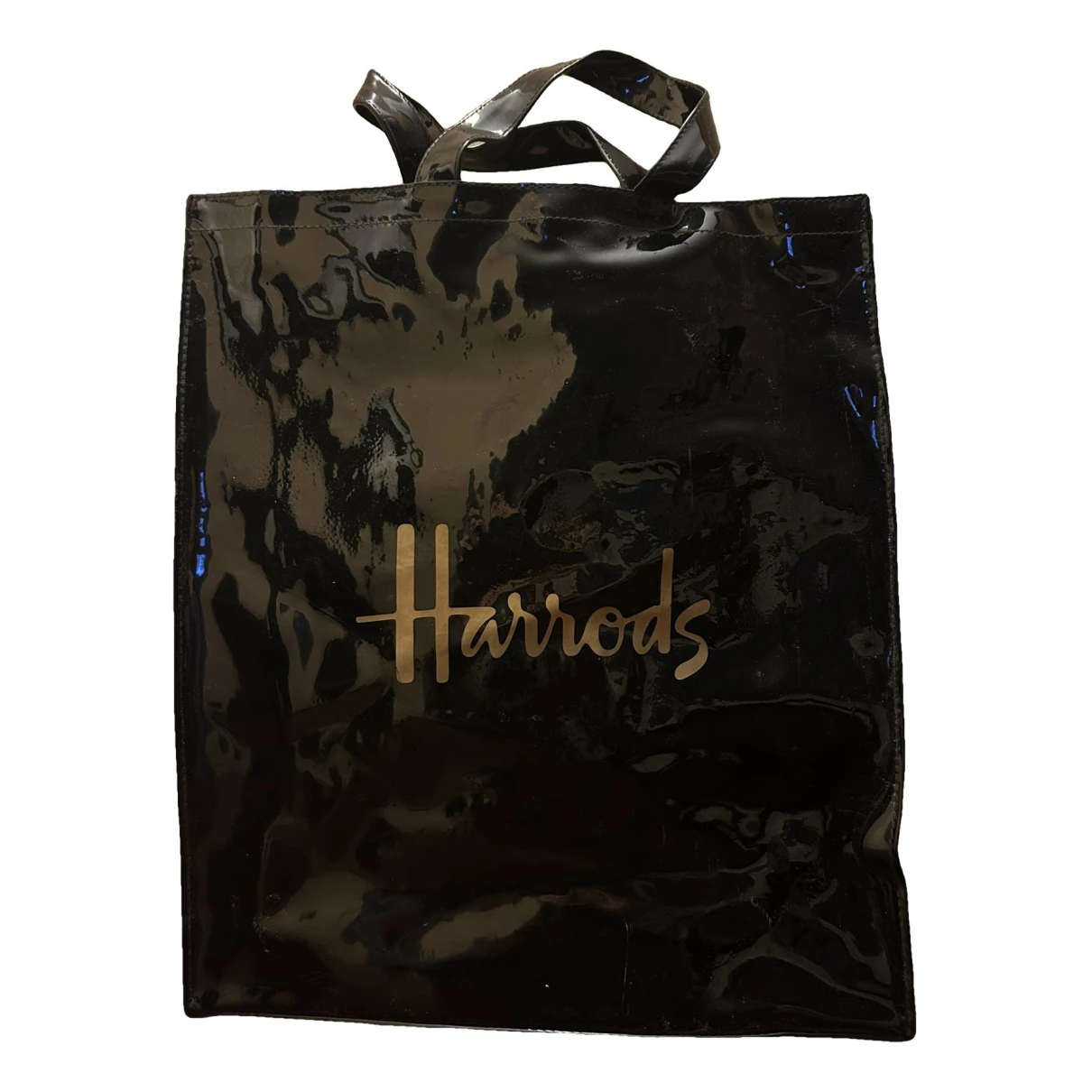 Pre-owned Harrods Handbag In Black