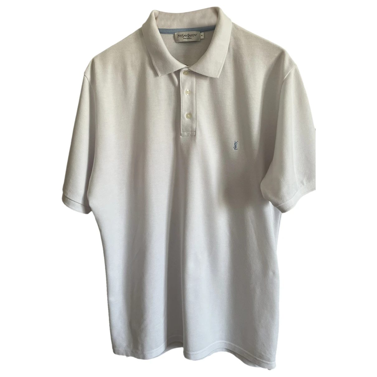 Pre-owned Saint Laurent Polo Shirt In White