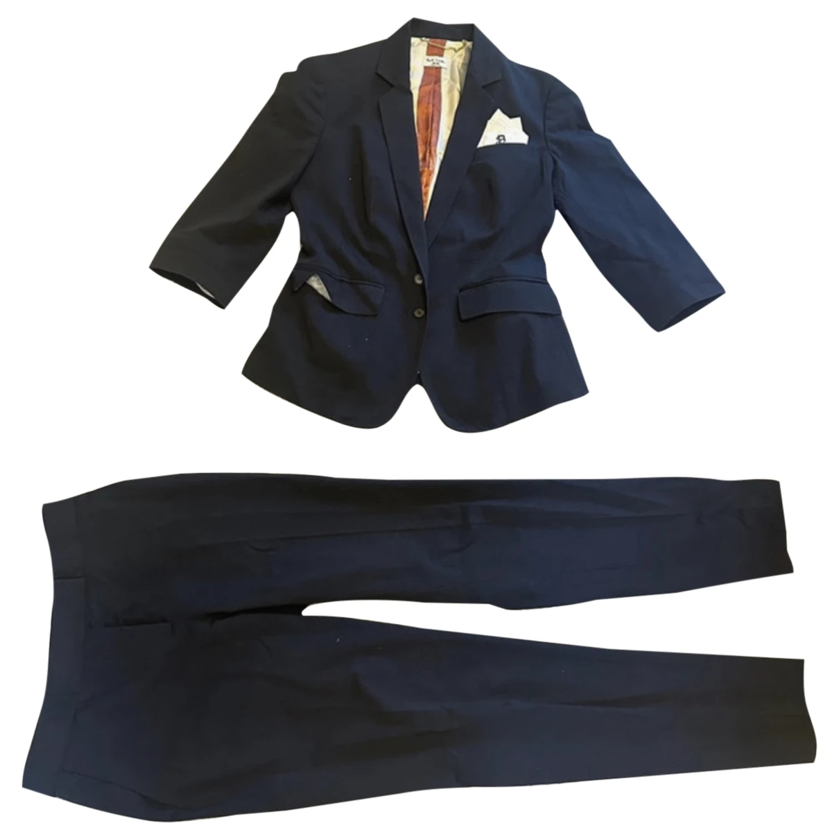 Pre-owned Paul Smith Suit Jacket In Navy