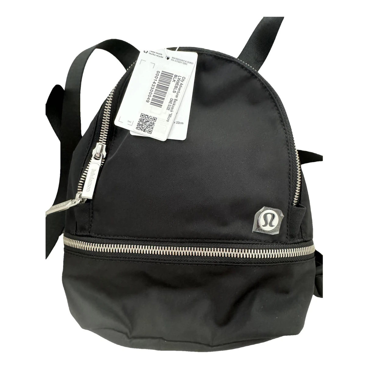 Pre-owned Lululemon Backpack In Black