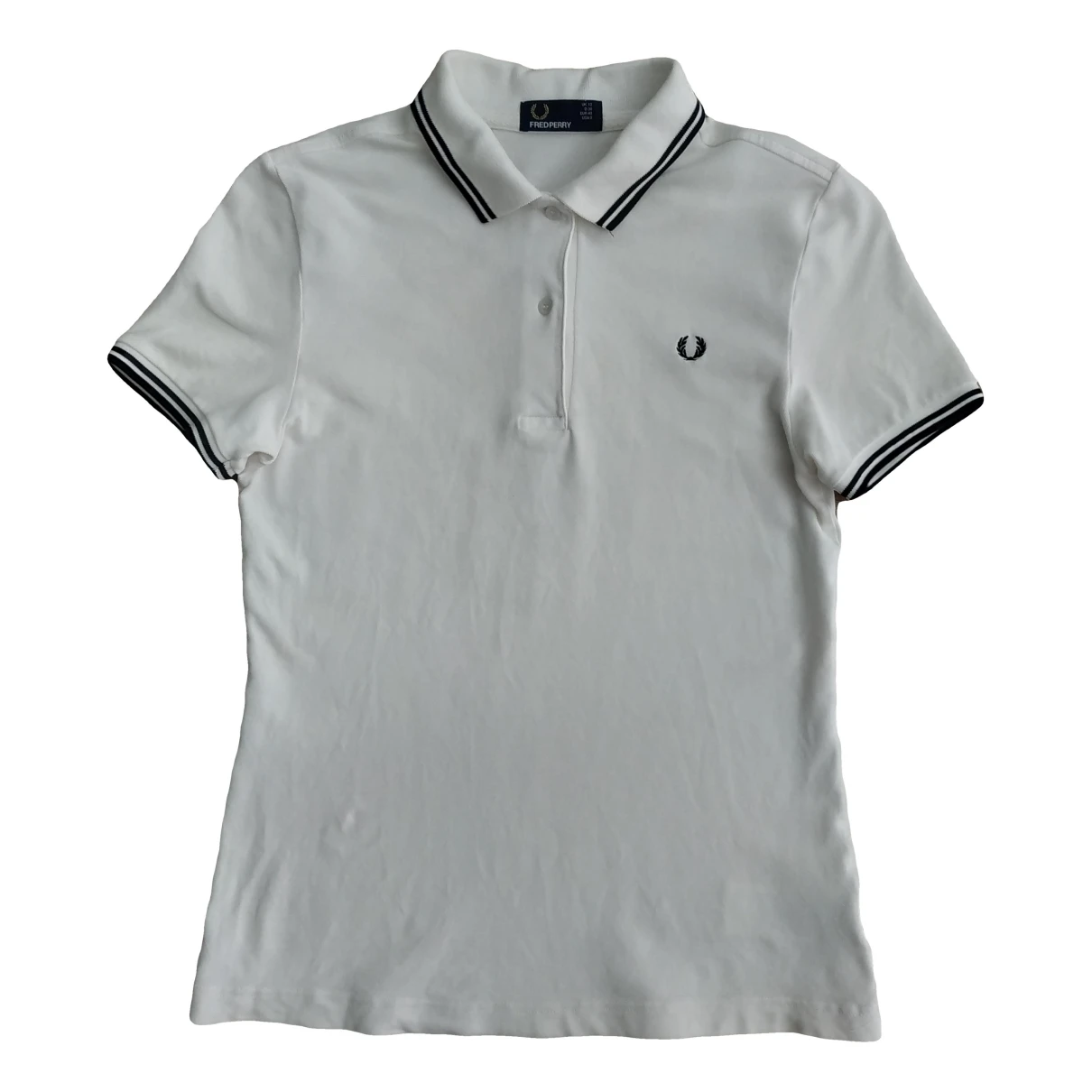 Pre-owned Fred Perry Polo In White