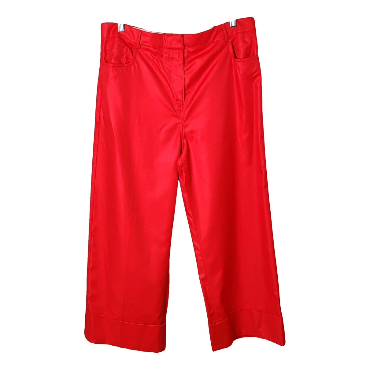 Pre-owned Reiss Trousers In Red