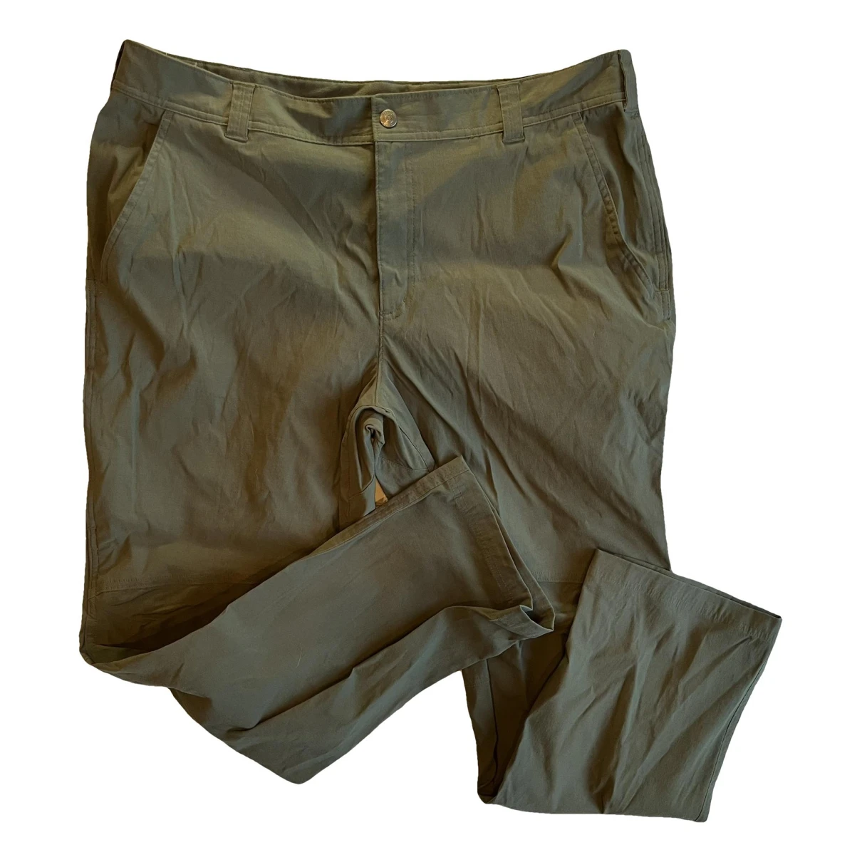 Pre-owned Columbia Trousers In Green