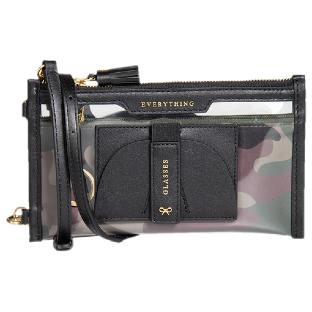 Pre-owned Anya Hindmarch Clutch Bag In Multicolour