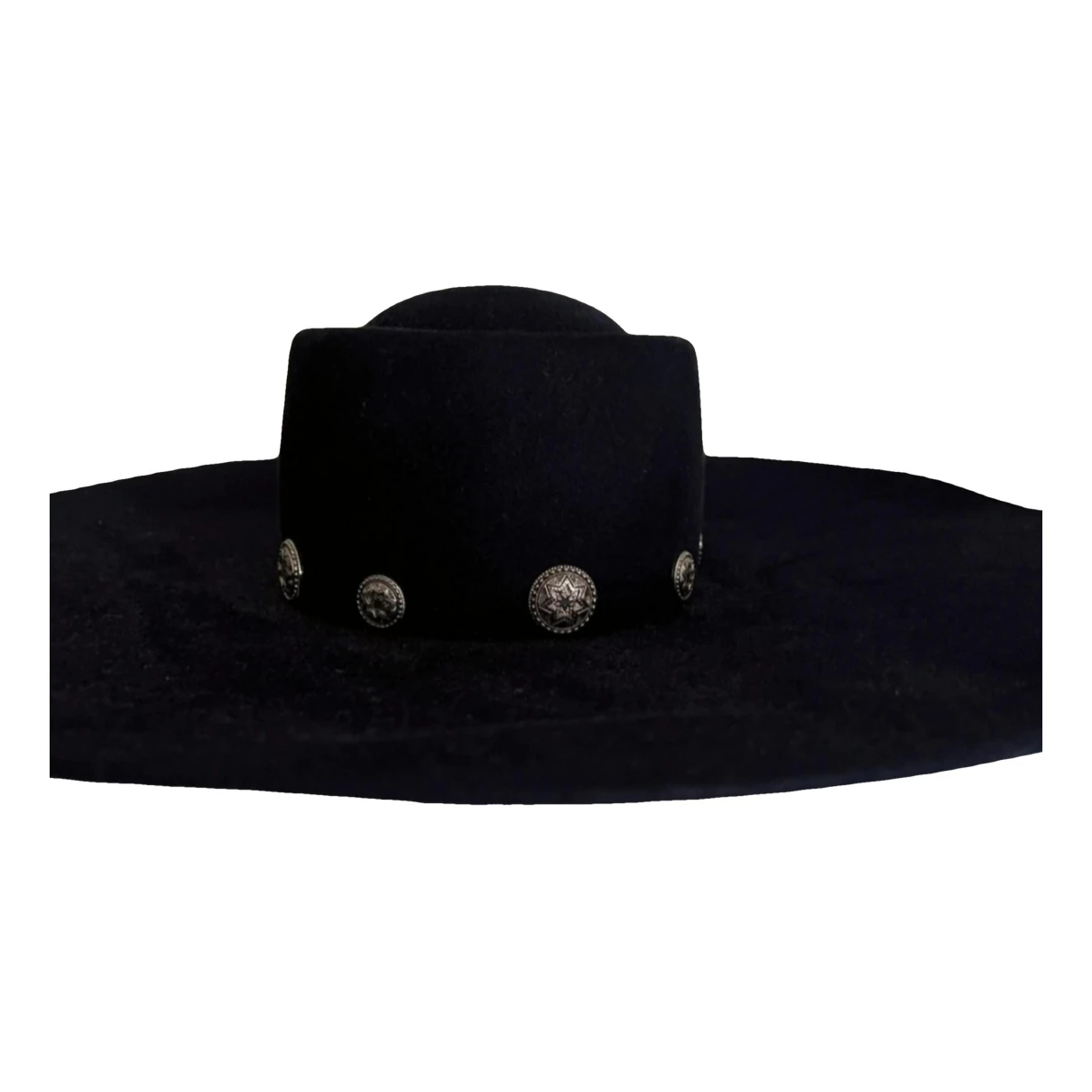 Pre-owned Maison Michel Hat In Navy