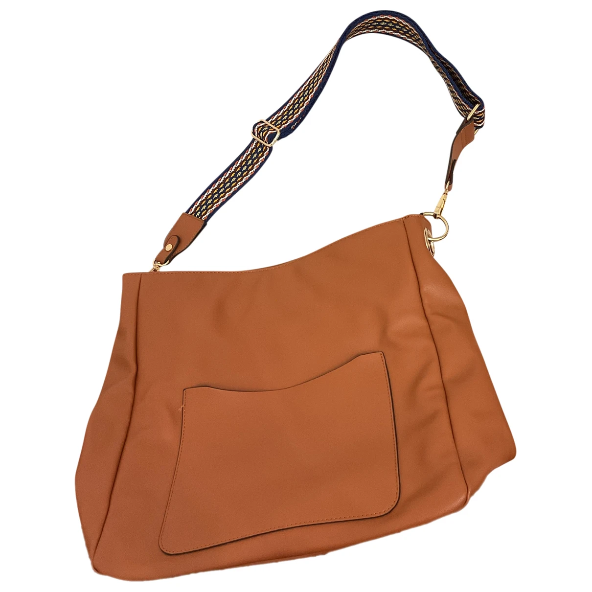 Pre-owned Bocage Leather Handbag In Camel