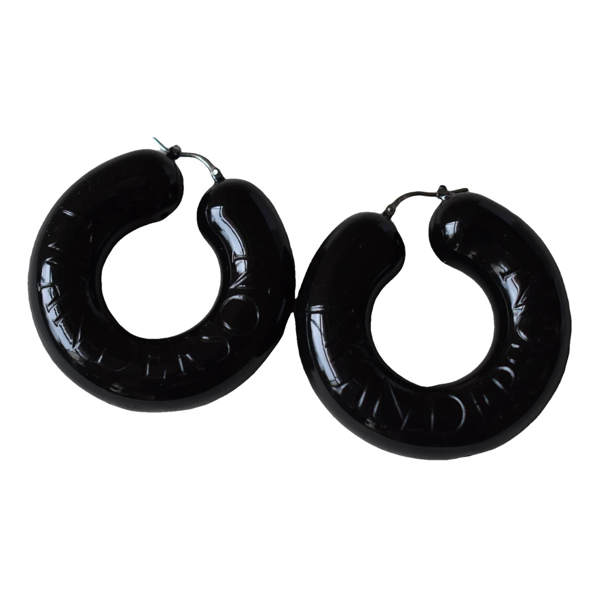 Pre-owned Jw Anderson Earrings In Black
