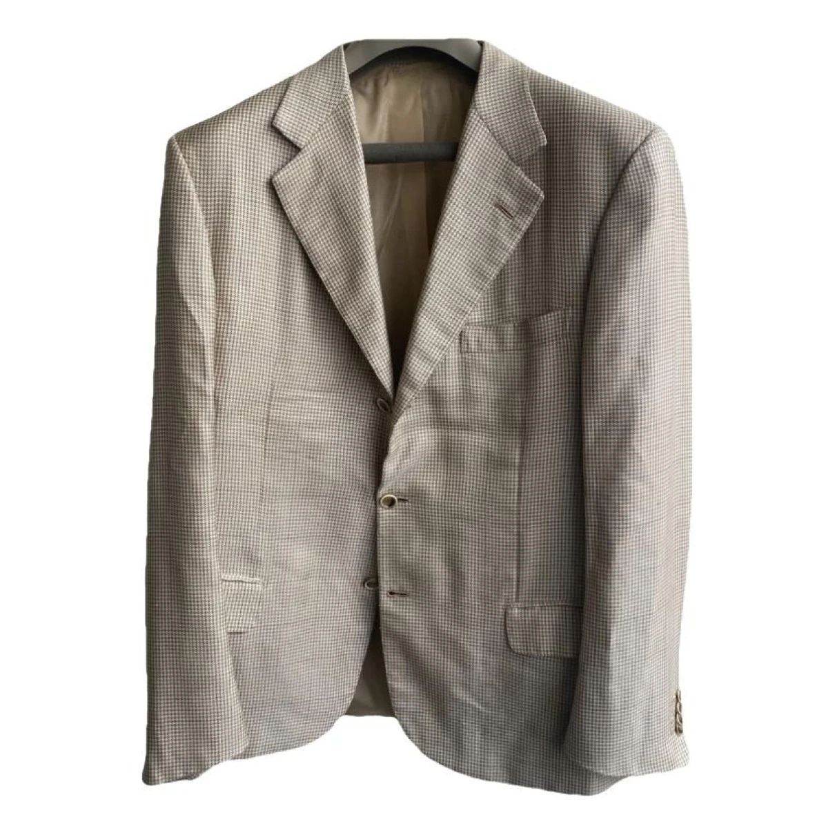 Pre-owned Brioni Cashmere Jacket In Beige