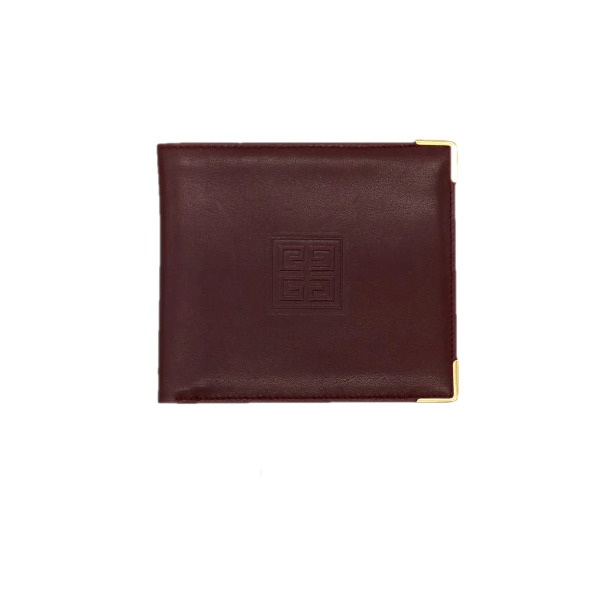 Pre-owned Givenchy Leather Small Bag In Burgundy