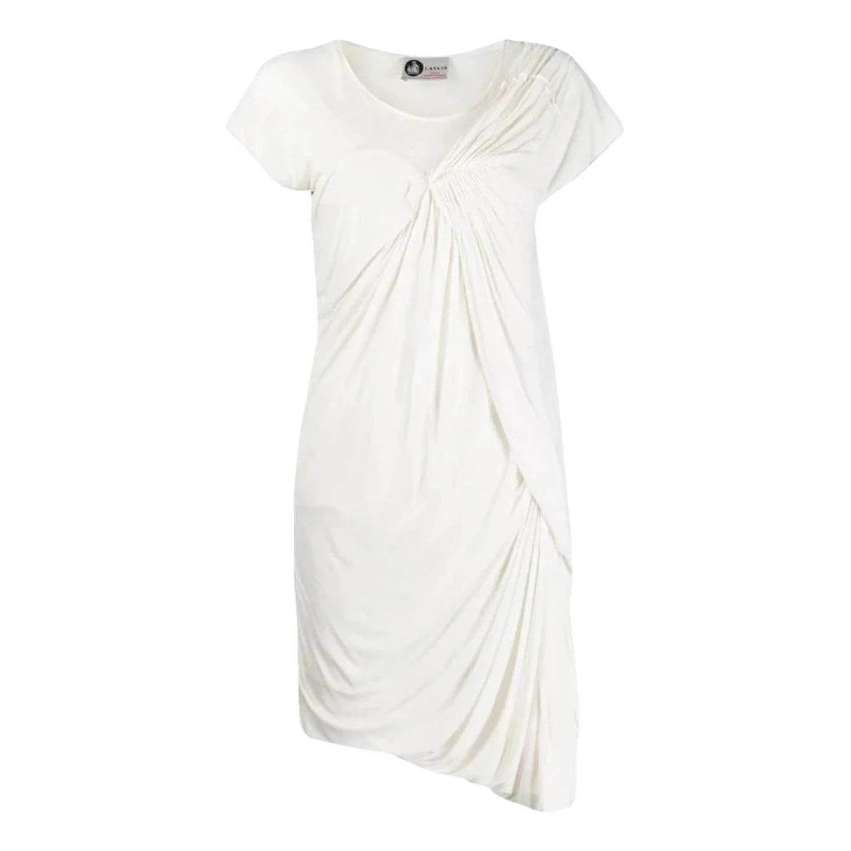 Pre-owned Lanvin Dress In White