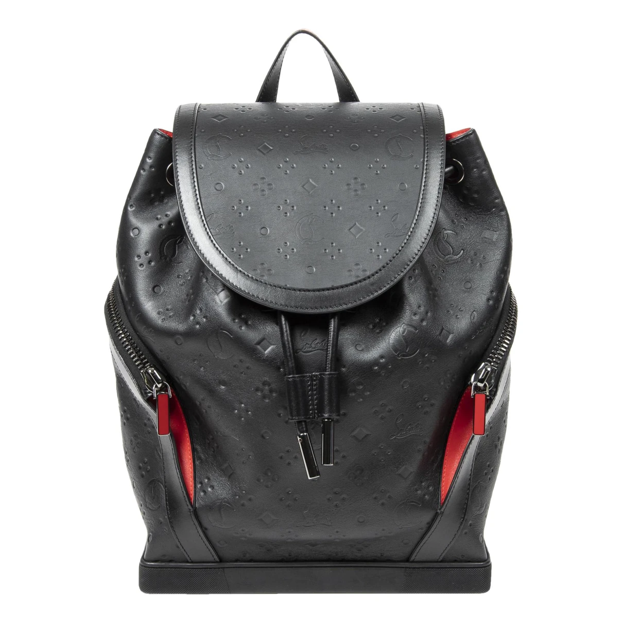 Pre-owned Christian Louboutin Cloth Backpack In Other