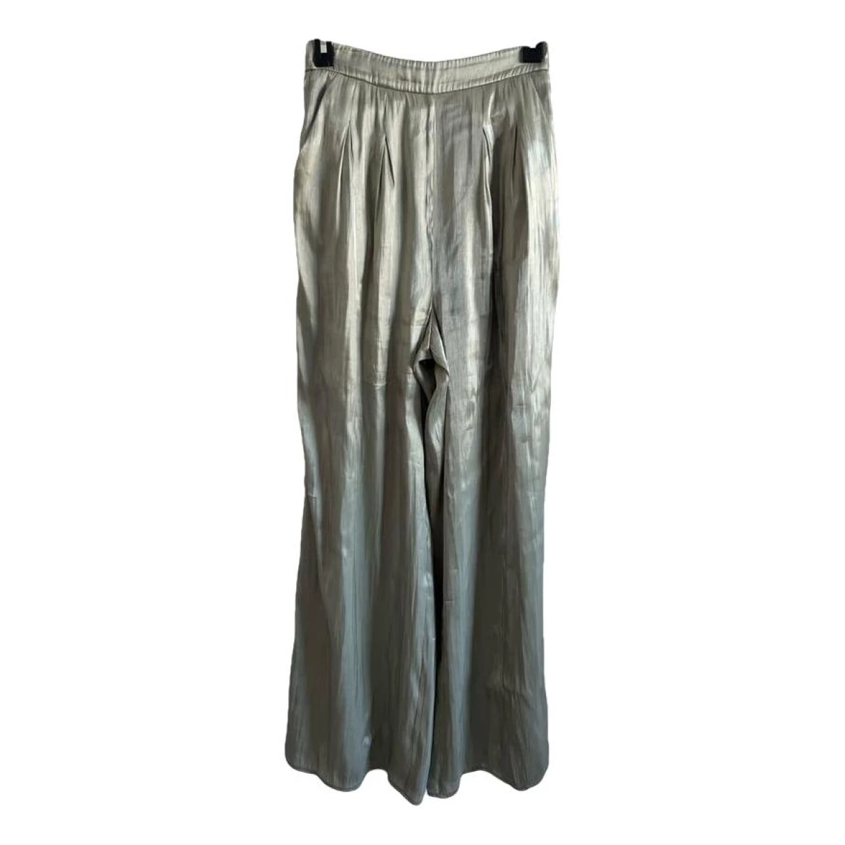 Pre-owned Song Of Style Straight Pants In Green