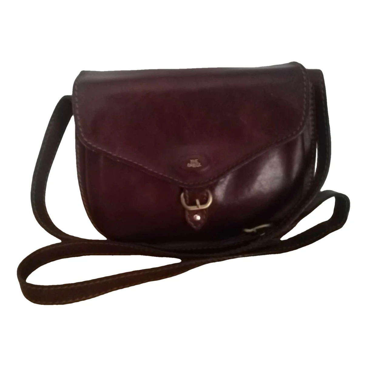 Pre-owned The Bridge Leather Crossbody Bag In Camel