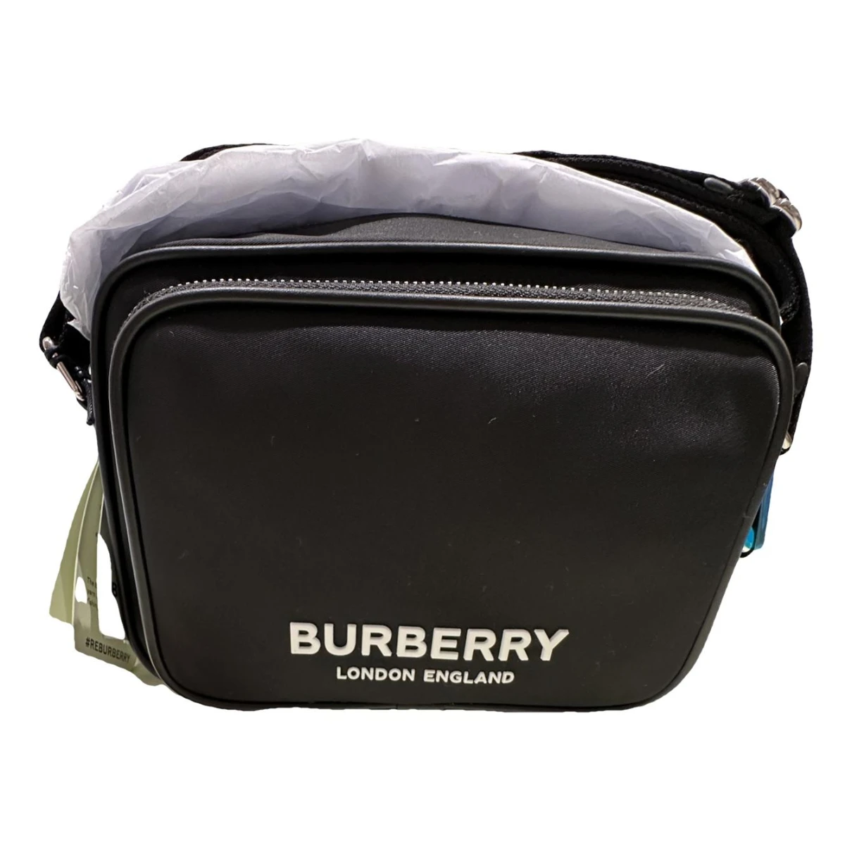 Pre-owned Burberry Bag In Black