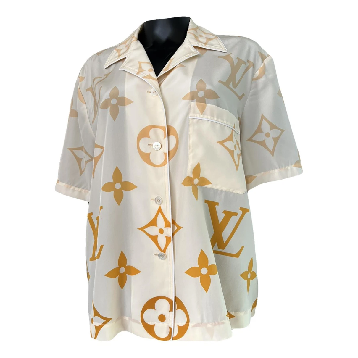 Pre-owned Louis Vuitton Silk Blouse In Other