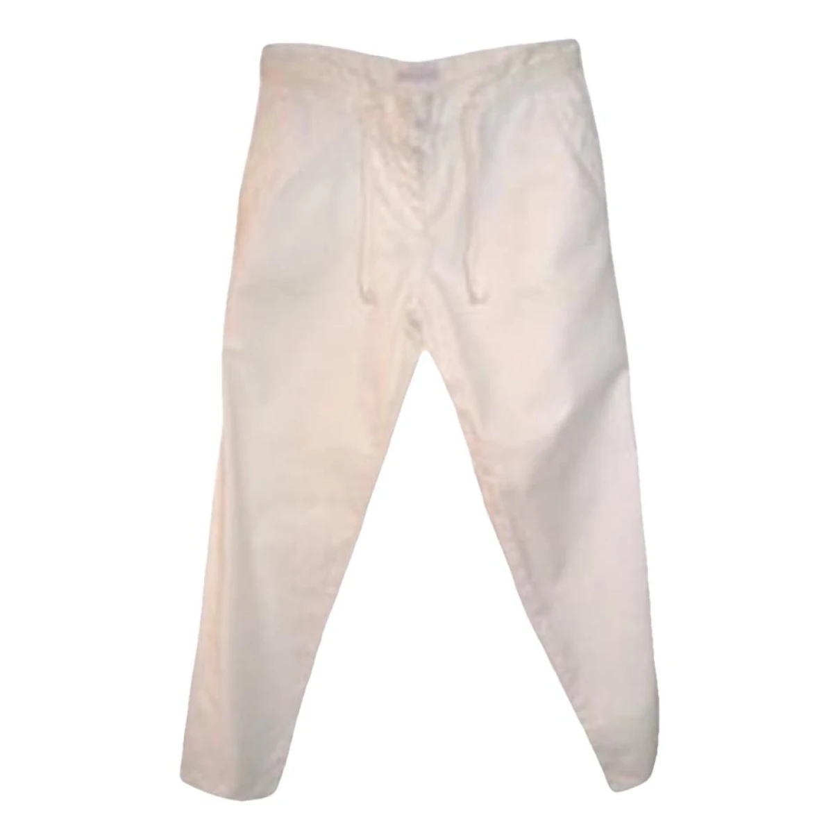 Pre-owned Paul & Joe Sister Carot Pants In White