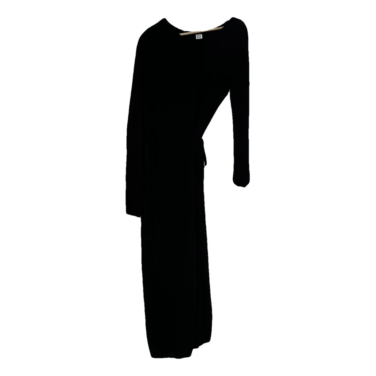 Pre-owned Totême Wool Mid-length Dress In Black