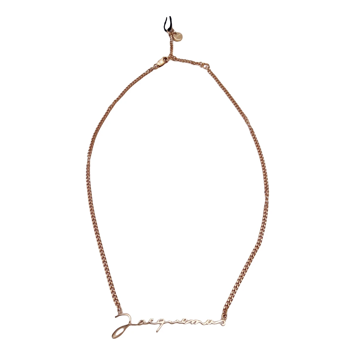 Pre-owned Jacquemus Necklace In Gold