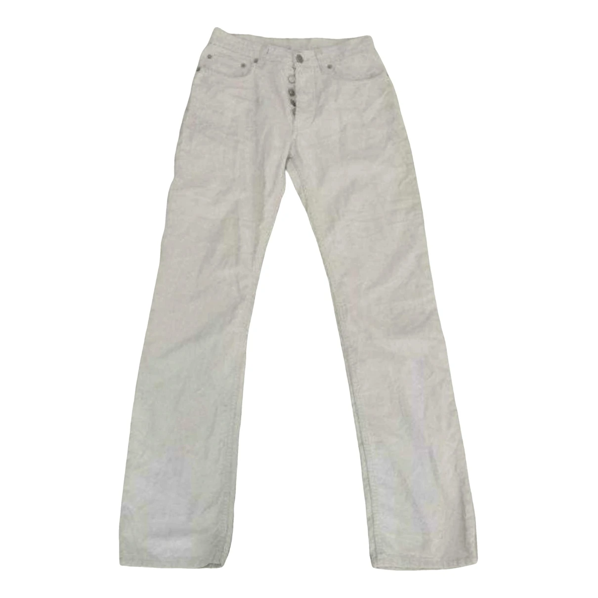 Pre-owned Helmut Lang Trousers In Beige