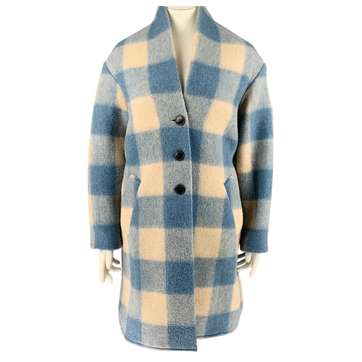 Pre-owned Isabel Marant Coat In Blue
