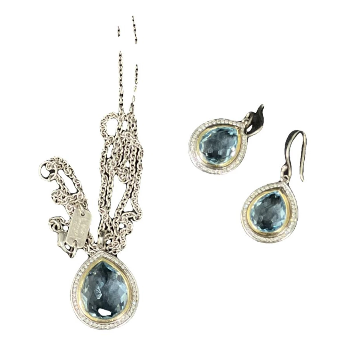 Pre-owned Ippolita Silver Jewellery Set In Blue