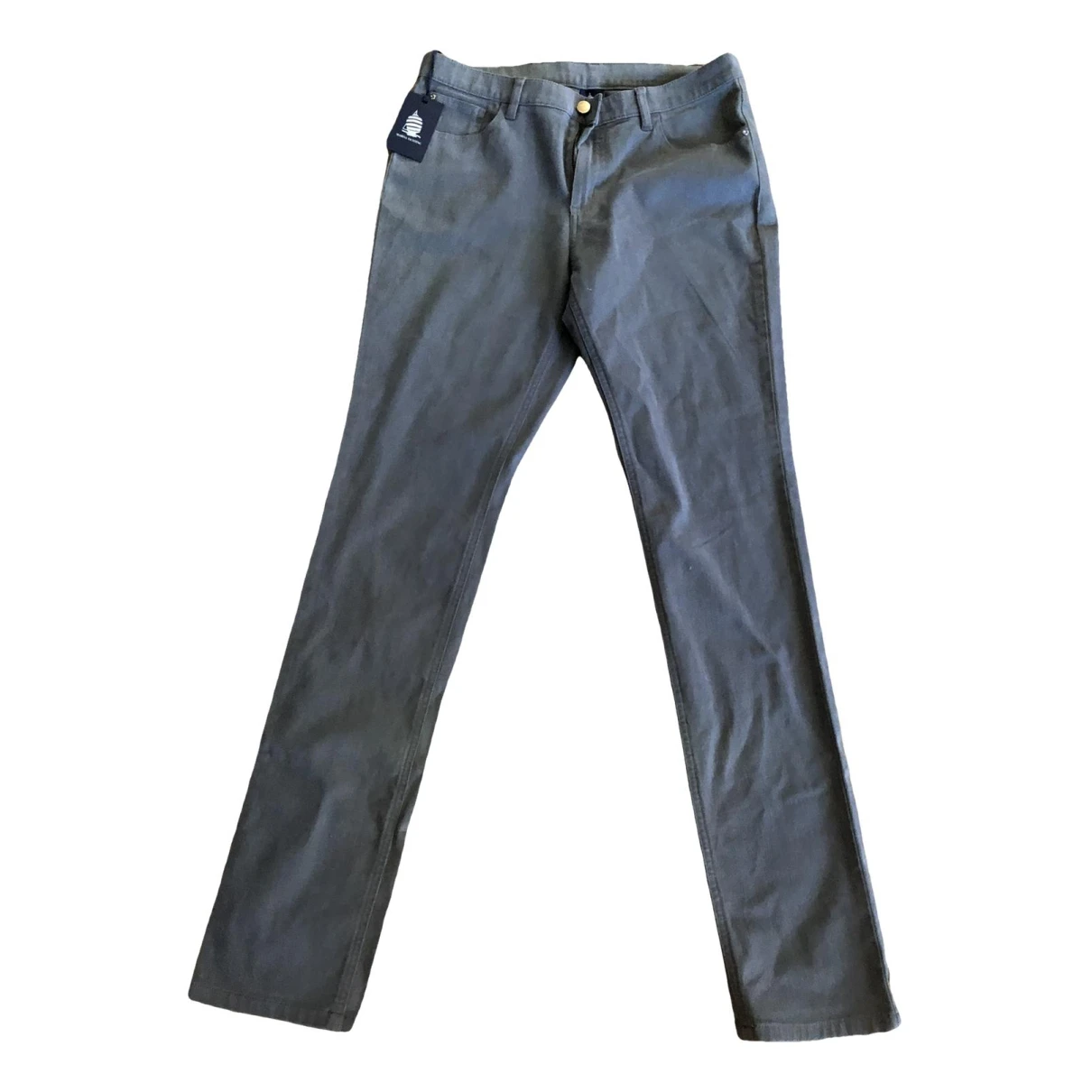 Pre-owned Marina Yachting Straight Pants In Grey