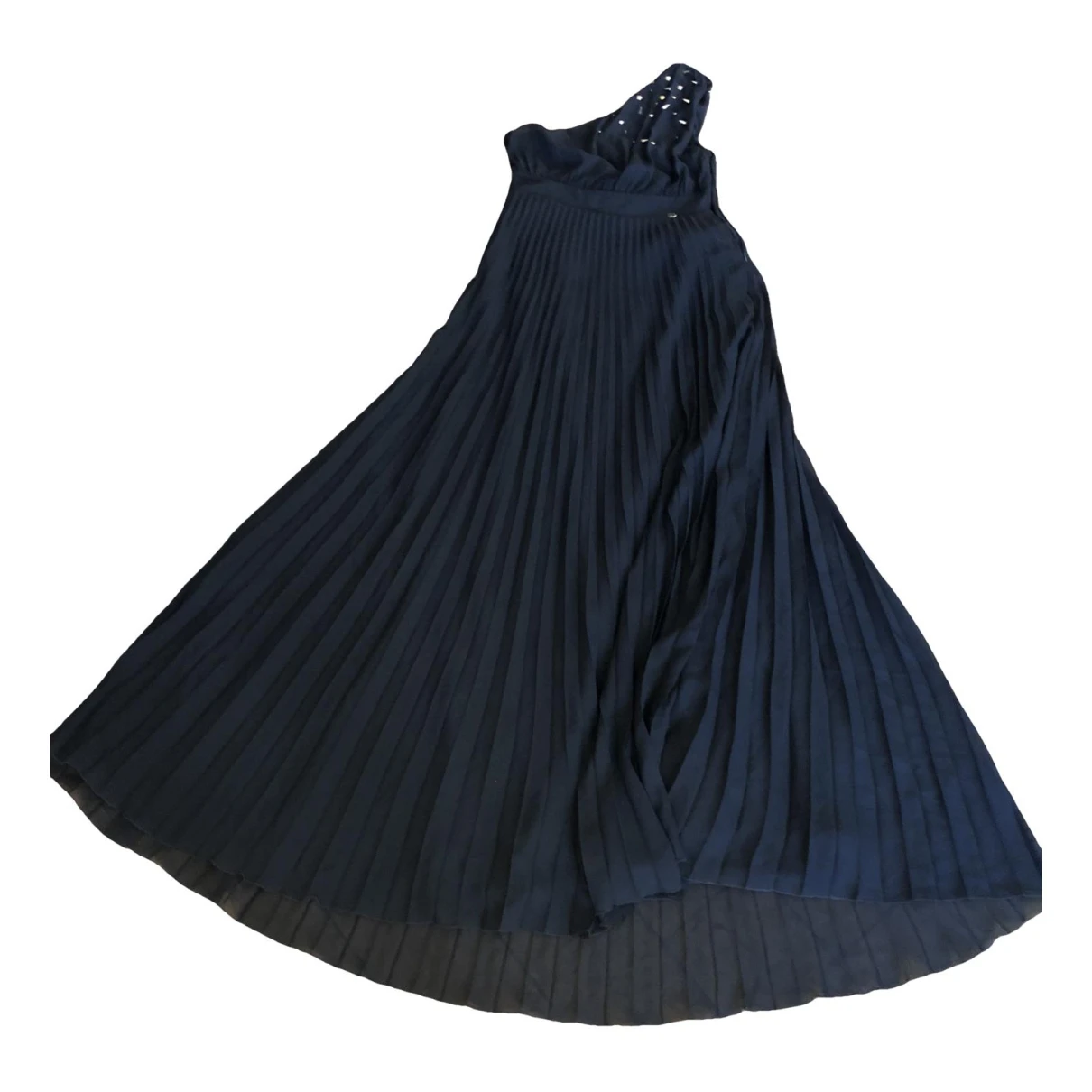 Pre-owned Mangano Maxi Dress In Black