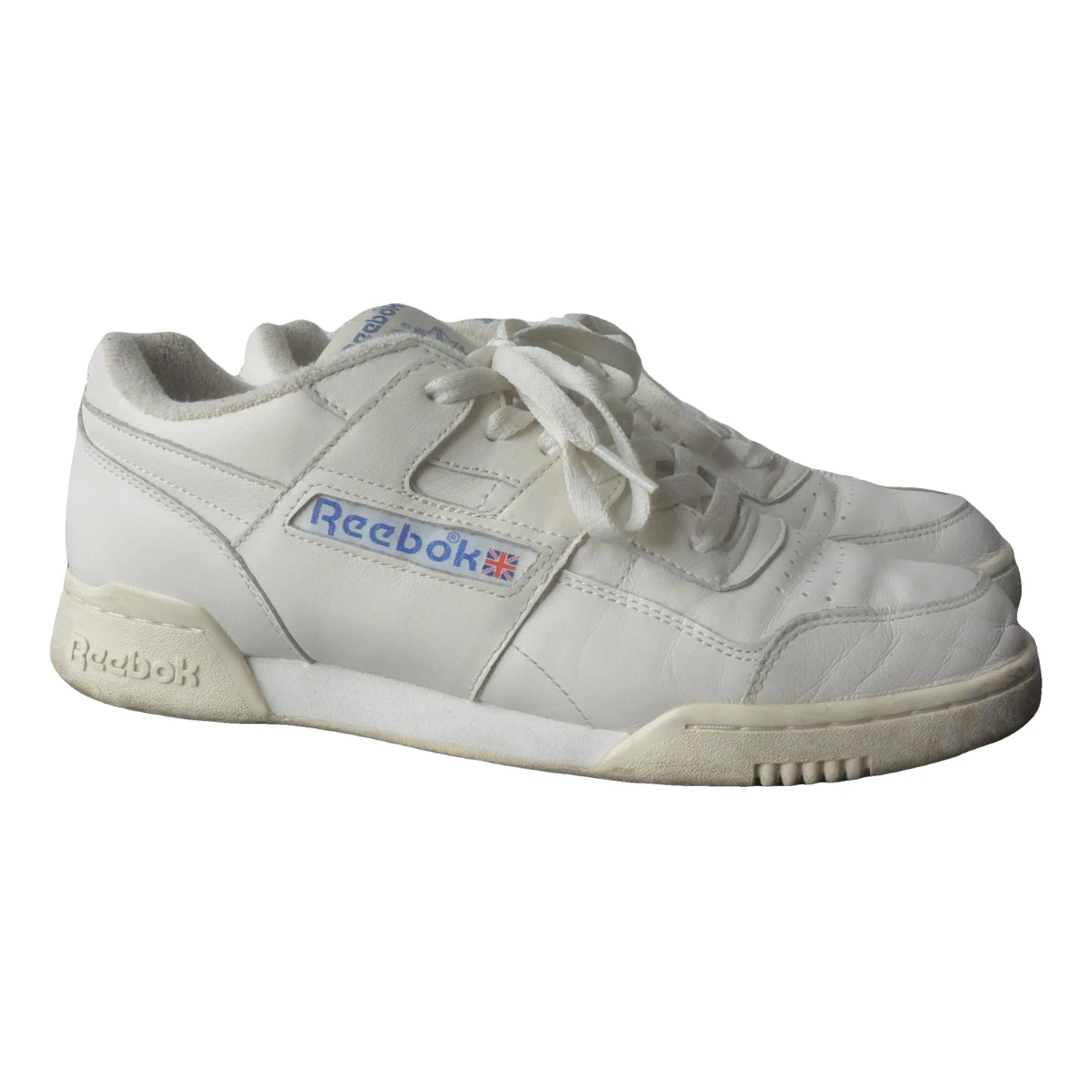 Pre-owned Reebok Club C 85 Leather Low Trainers In White