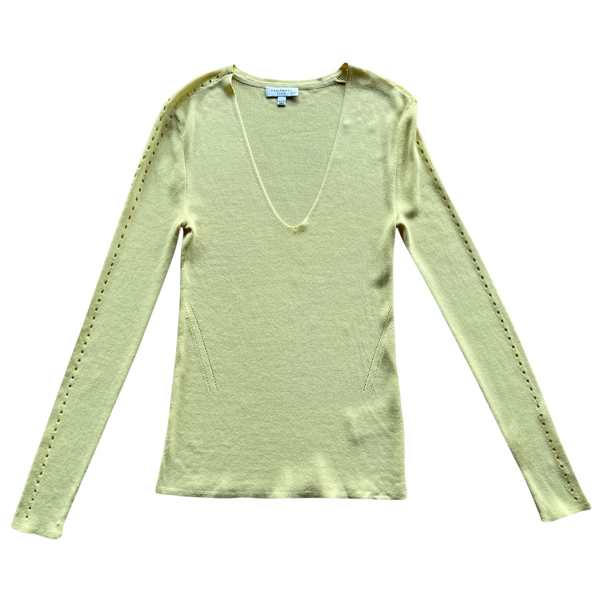 Pre-owned Equipment Jumper In Yellow