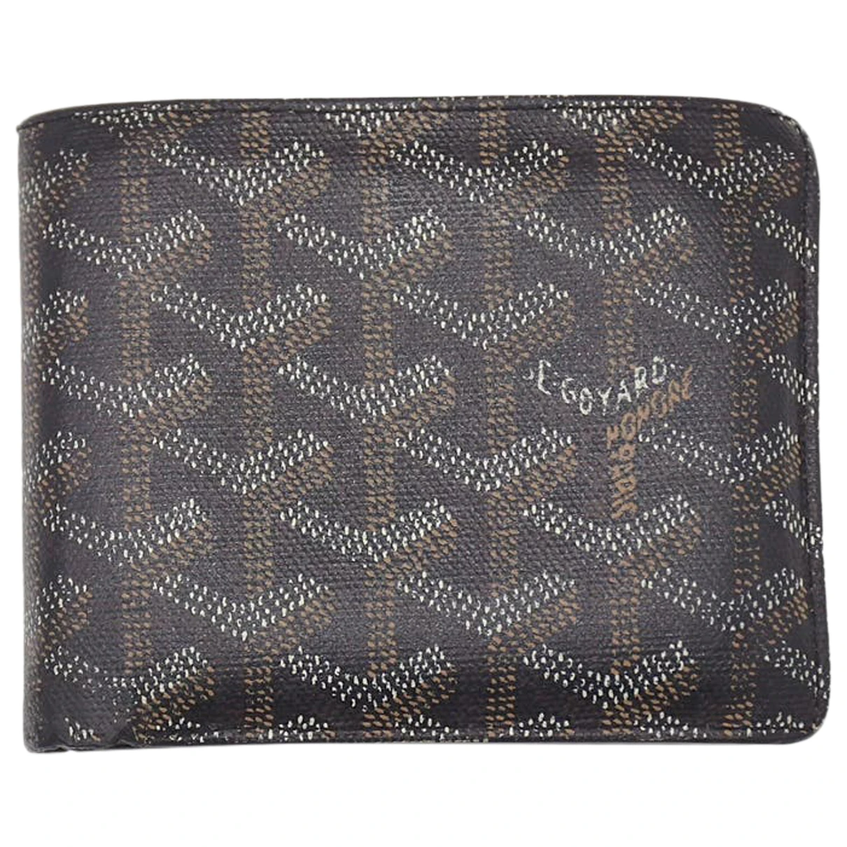 Pre-owned Goyard Leather Small Bag In Black