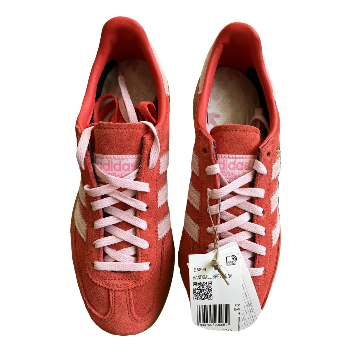 Pre-owned Adidas Originals Velvet Trainers In Red