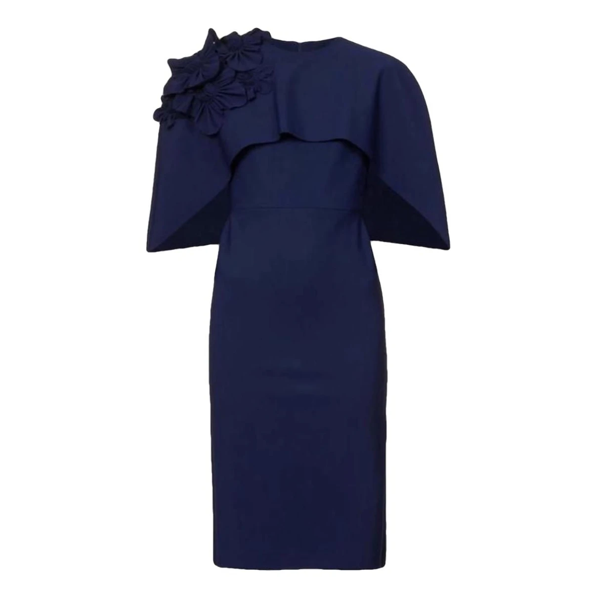 Pre-owned Greta Constantine Mid-length Dress In Navy