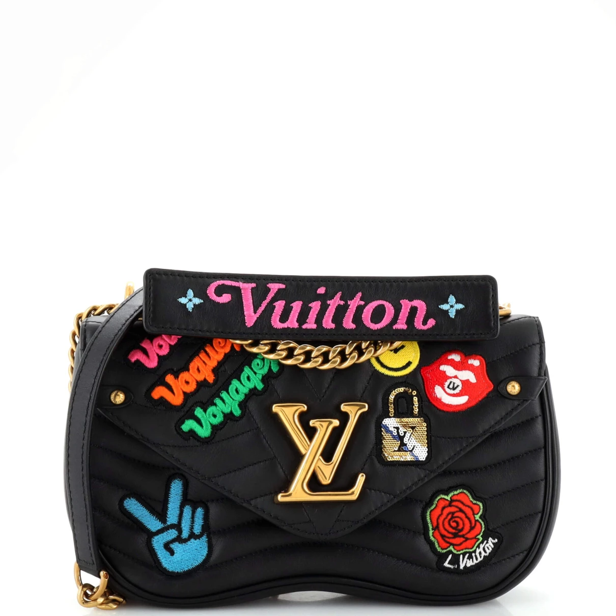 Pre-owned Louis Vuitton Leather Handbag In Black