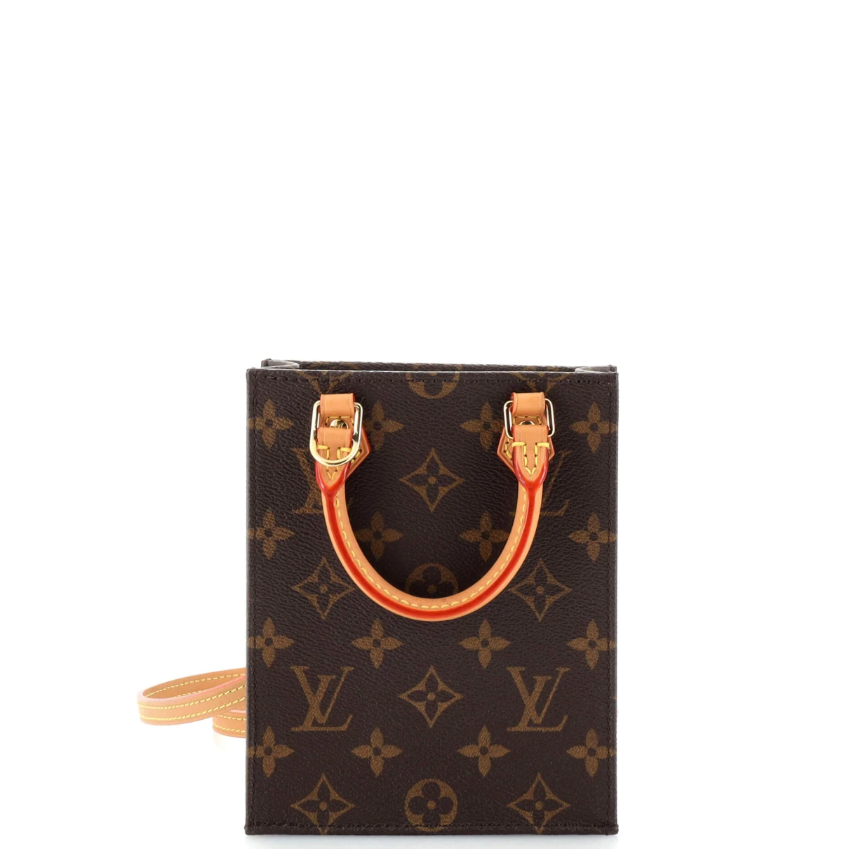 Pre-owned Louis Vuitton Cloth Crossbody Bag In Brown