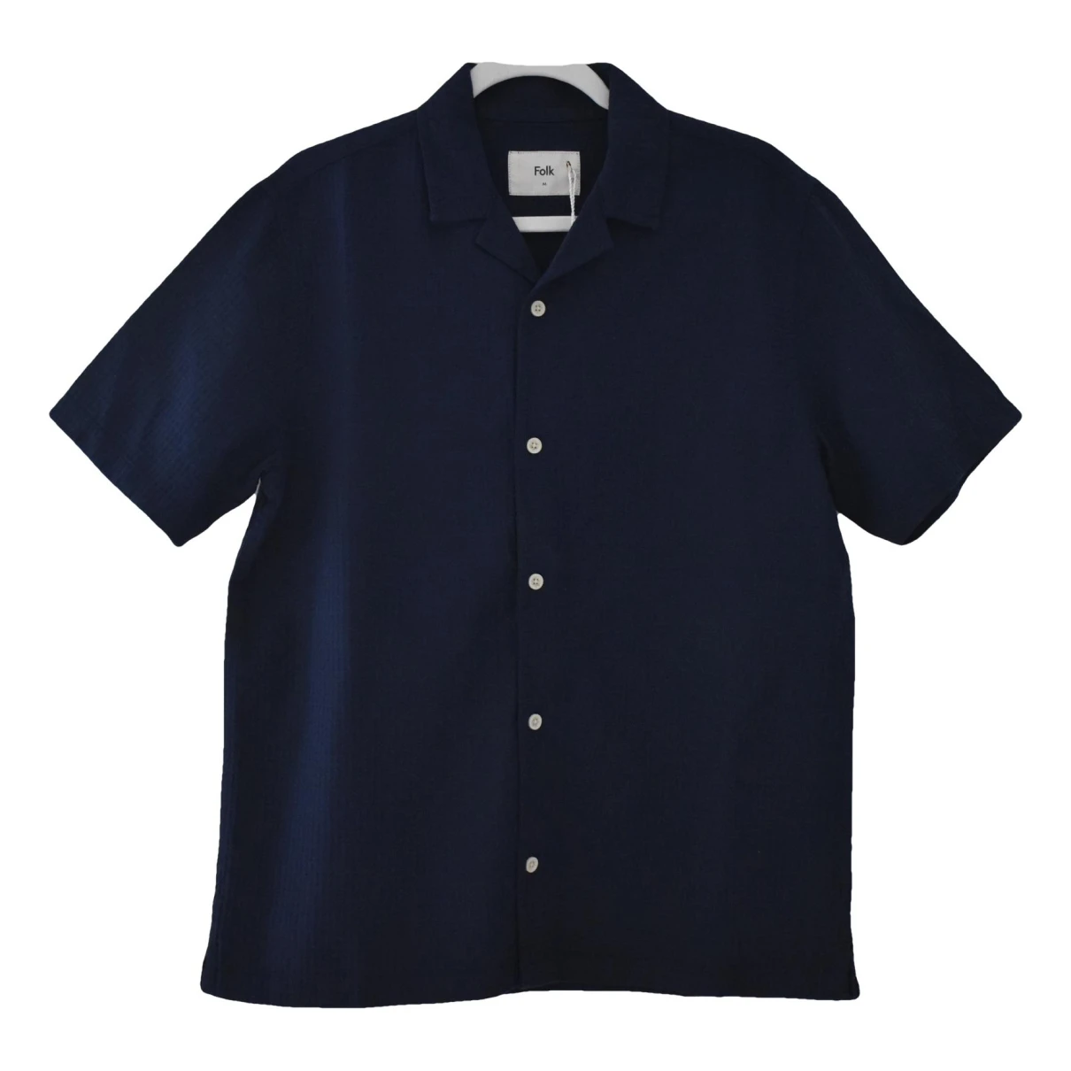 Pre-owned Folk Shirt In Navy