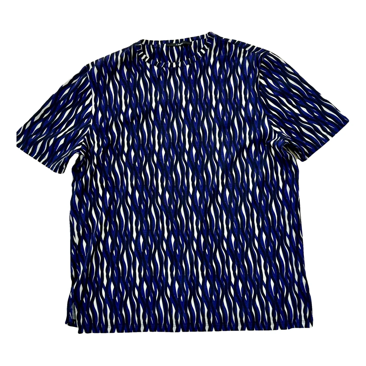 Pre-owned Z Zegna T-shirt In Blue