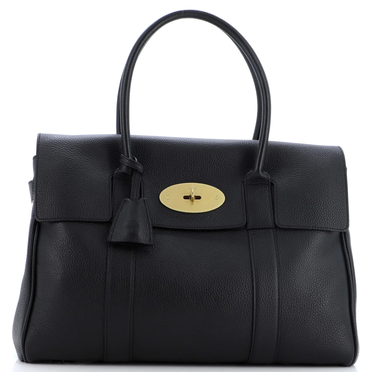 Pre-owned Mulberry Leather Tote In Black