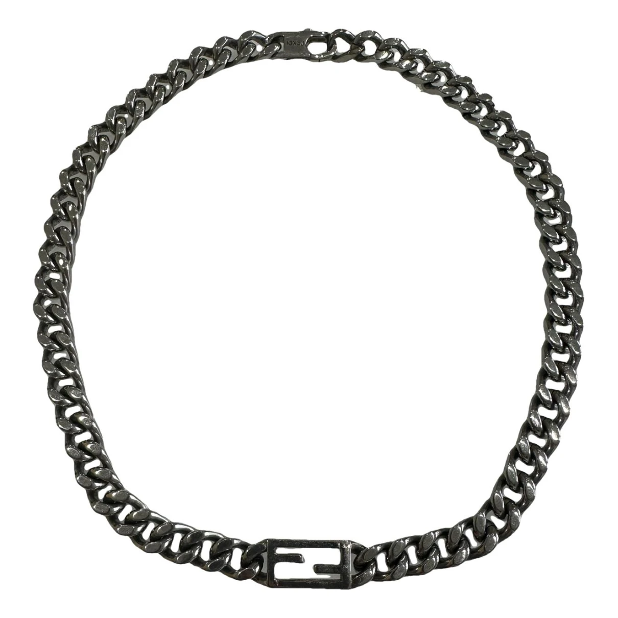 Pre-owned Fendi Jewellery In Silver