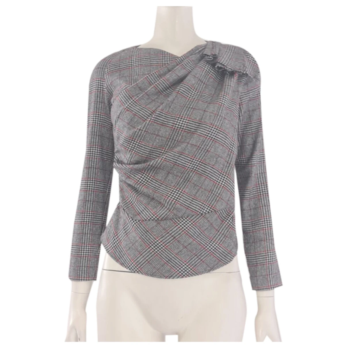 Pre-owned Isabel Marant Wool Top In Grey