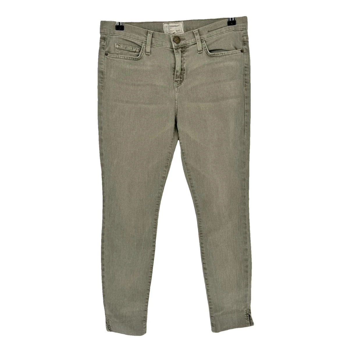 Pre-owned Current Elliott Jeans In Green
