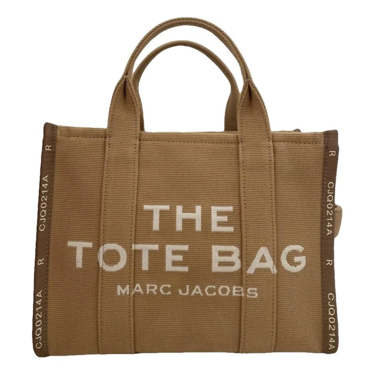 Pre-owned Marc Jacobs The Tag Tote 24h Bag In Beige